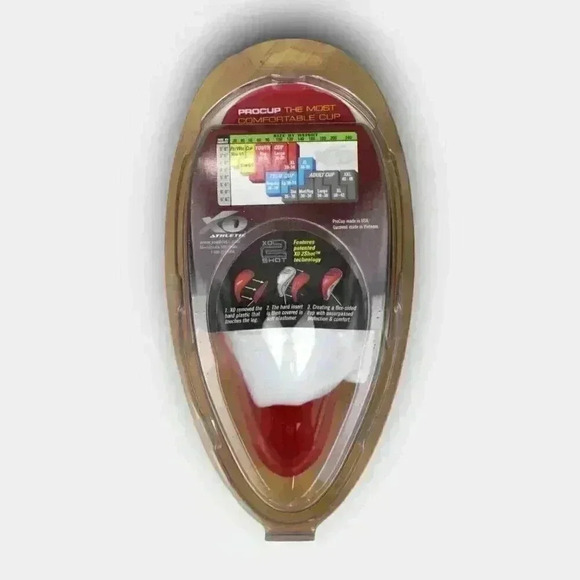 NEW! XO Youth Procup‎ 2.0 Large Waist 26-30 Ages 8 to 12 red - Picture 4 of 4